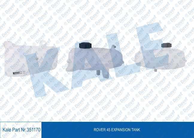 KALE 351170 Radyator Ek Genlesme Su Deposu Rover 45 04> Mg Zr 04> (Kapakli)